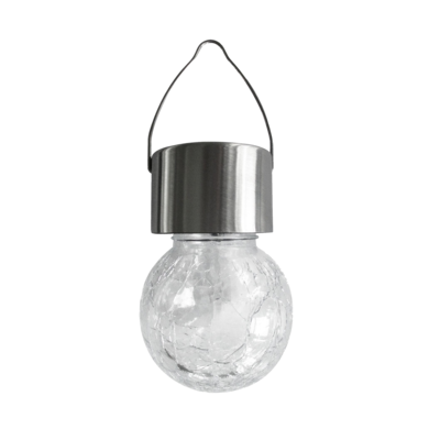 Lampa solarna inox POLUX KULA GSL232S1STRGBD satynowa