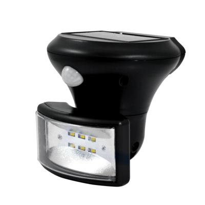 Projektor solarny POLUX PIR SL1844 czarny