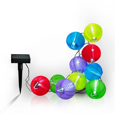 Lampki solarne lampiony ZK8063 l 10xCW 0,6W