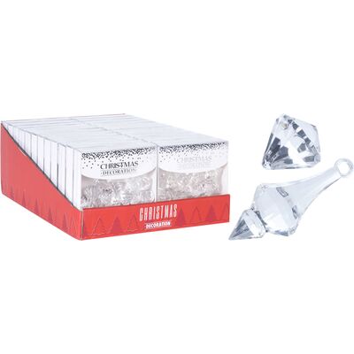 Ornamenty akryl 60 g mix 2,2 x 10 x 10 cm
