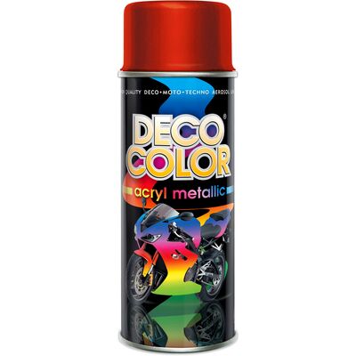 Lakier metalizowany Acryl Metallic czerwony 0,4 l DECO COLOR
