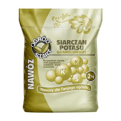 Nawóz siarczan potasu granulowany 2 kg Ogród Start