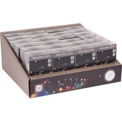 Lampki choinkowe Micro LED 20 multikolor