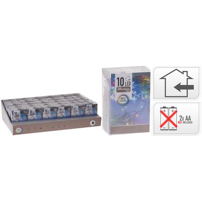 Lampki choinkowe LED 10 multikolor
