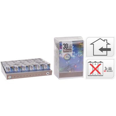 Lampki choinkowe LED 30 multikolor