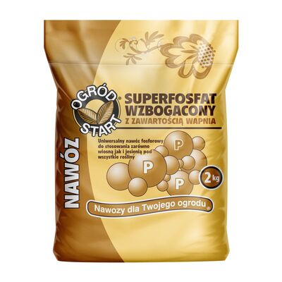 Nawóz Superfosfat wzbogacony 2 kg Ogród Start
