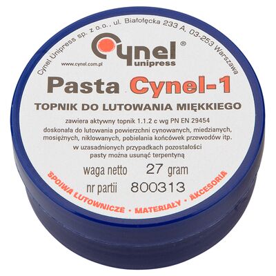Topnik do lutowania miękkiego 27 g CYNEL