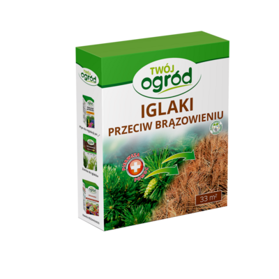 Nawóz do iglaków przeciw brązowieniu igieł 1 kg Twój Ogród