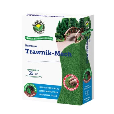 Nawóz na trawnik - mech karton 1 kg Ogród Start