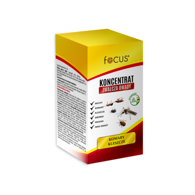Koncentrat Focus zwalcza komary i kleszcze 100 ml Agrosimex