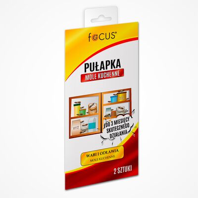 Pułapka Focus zwalcza mole kuchenne 2 sztuki Agrosimex