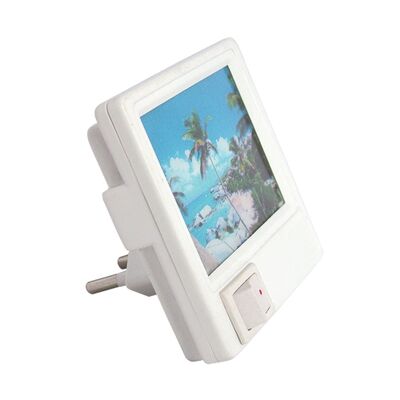 Lampka wtykowa SIMPSON HL981L WHITE HOROZ