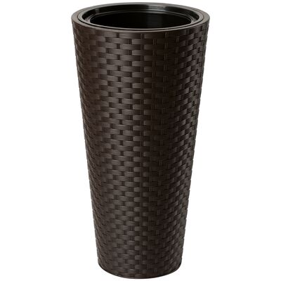 Donica RATTANA SLIM 40 ciemny brąz