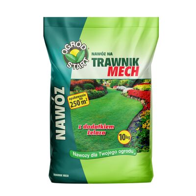 Nawóz na trawnik - mech 10 kg Ogród Start