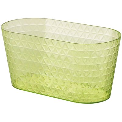 Osłonka do storczyków DIAMENT PETIT TRANS limonka