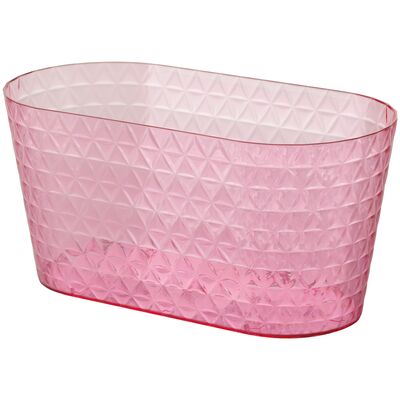 Osłonka do storczyków DIAMENT PETIT TRANS jasny róż