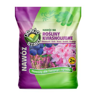 Nawóz na rośliny kwaśnolubne 2 kg Ogród Start