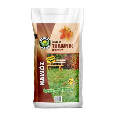 Nawóz na trawnik jesienny 25 kg Ogród Start