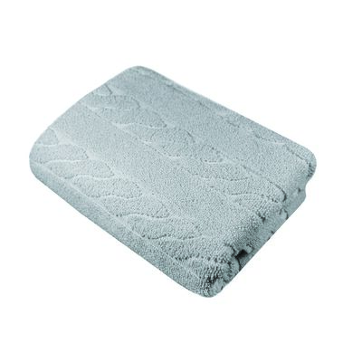 Ręcznik łazienkowy Skandynawski 90 x 50 Srebrny bawełna TEXPOL