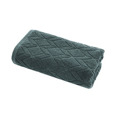 Ręcznik łazienkowy Geometric 70 x 50 Antracyt bawełna TEXPOL