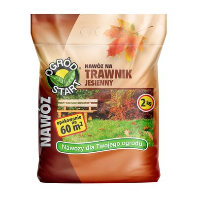 Nawóz na trawnik jesienny 2 kg Ogród Start