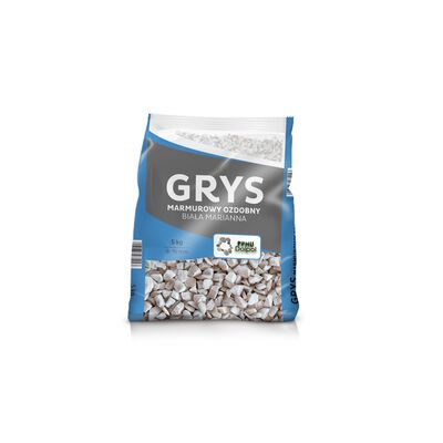Grys marmurowy biały 8-16 mm 5 kg