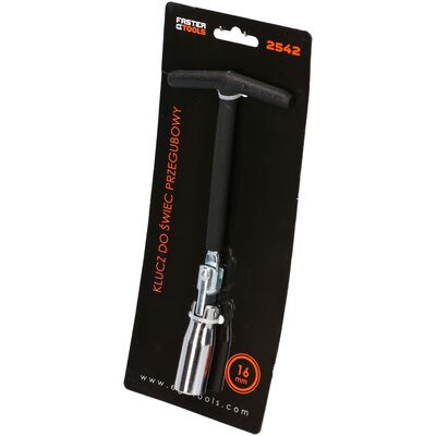 Klucz do świec przegubowy 16 mm FASTER TOOLS
