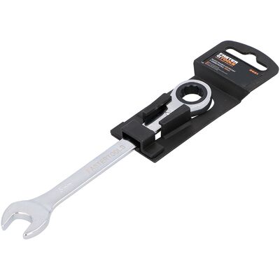 Klucz płasko-oczkowy z grzechotką 15 mm FASTER TOOLS
