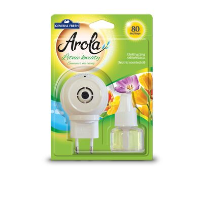Elektryczny odświeżacz powietrza Arola - Electric Scented Oil 25 ml letnie kwiaty General Fresh