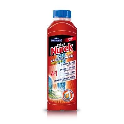 Środek do udrażniania rur, Nurek -hot, ciepła woda 400 g General Fresh