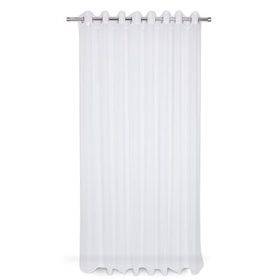 Firana na przelotkach 280 x 240 cm biała