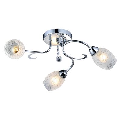 Plafon Crissy 3 x E14 60W chrom