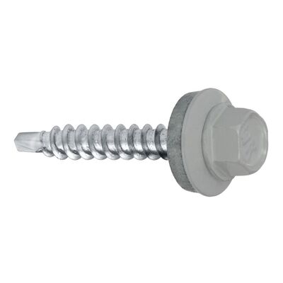 Wkręt samowiercący farmerski 4,8 x 35 RAL 9006 Wkręt-met