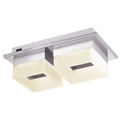 Plafon Rita 2 x 8W chrom LED