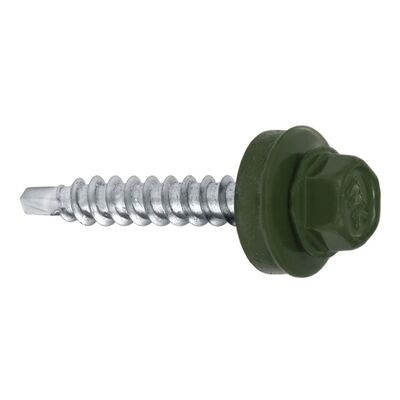 Wkręt samowiercący farmerski 4,8 x 35 RAL 6020 Wkręt-met