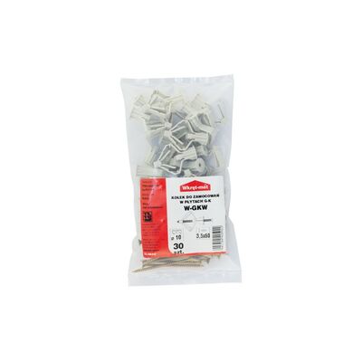 Kołek do mocowania w płytach G-K 10 x 50 Wkręt-met