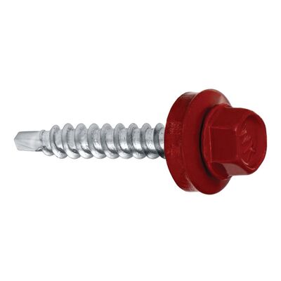 Wkręt samowiercący farmerski 4,8 x 35 RAL 3011 Wkręt-met