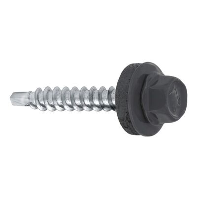 Wkręt samowiercący farmerski 4,8 x 35 RAL 7024 Wkręt-met