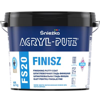 Zdjęcie gładź szpachlowa wykończeniowa fs20 finisz 27 kg acryl putz