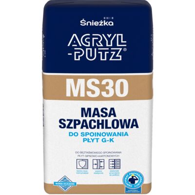 Masa Szpachlowa do spoinowania płyt G-K MS30 20 kg Acryl Putz