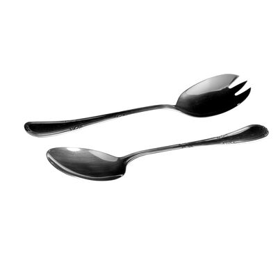 Sztućce do sałatki NATALIA 2 sztuki metal