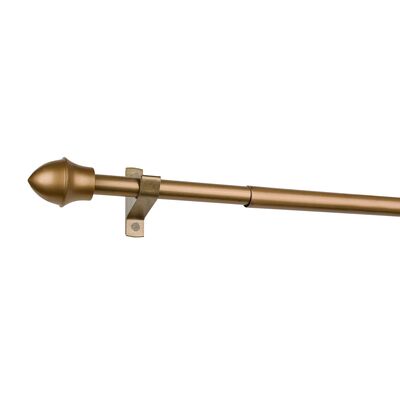 Karnisz do zazdrostek 55-085 cm złoto antyk Bojanek