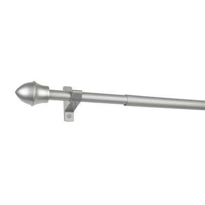 Karnisz do zazdrostek 85-135 cm nikiel mat Bojanek