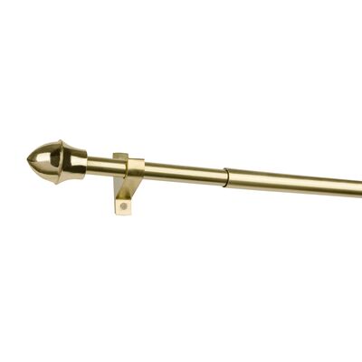 Karnisz do zazdrostek 85-135 cm złoty Bojanek