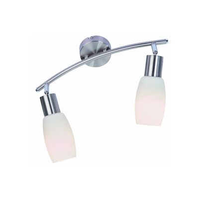 Listwa Namp 2 x E14 40 W nikiel mat