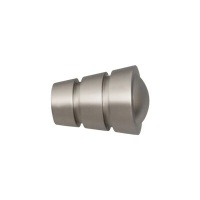Zakończenie satyna nikiel FEDORA 19 mm Bojanek