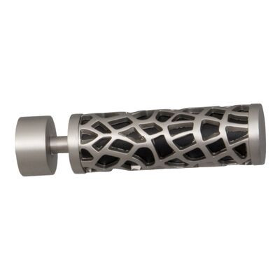 Zakończenie satyna nikiel MANRU 19 mm Bojanek