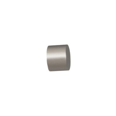 Zakończenie satyna nikiel RULLO 19 mm Bojanek