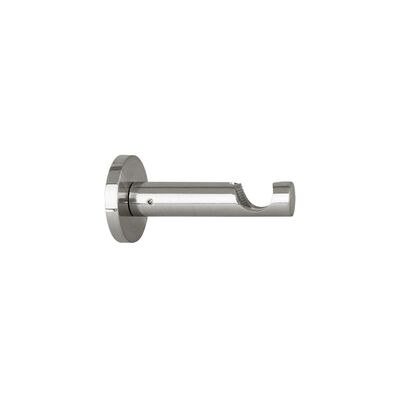 Wspornik Metropolitan I kolor efekt stali nierdzewnej, długość 10 cm, Ø16/19 mm Bojanek