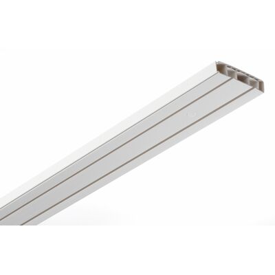 Szyna sufitowa dwutorowa GK 150 cm biała
